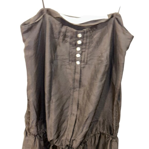 LERARIO BEATRIZ black spaghetti strap sun dress 4 - Picture 3 of 5